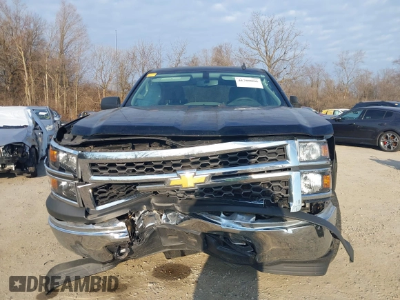 2014 Chevrolet Silverado 1500 Work Truck with VIN 3GCUKPEH7EG396711, listed as a IAAI auction lot 41700066 with 67,540 mi miles and . Bid and sale history available at DreamBid. Image 6.