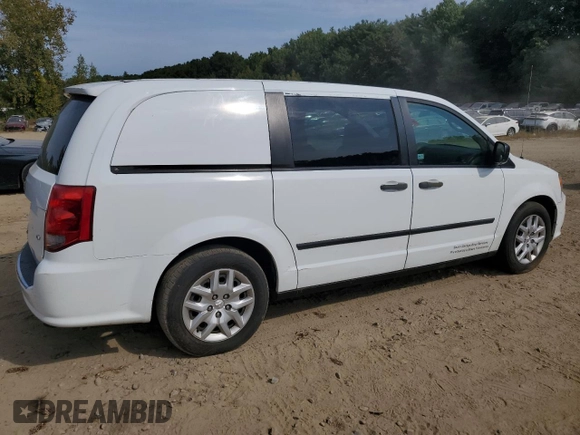 2014 Ram Cargo Van Tradesman with VIN 2C4JRGAG1ER302831, listed as a Copart auction lot 72196044 with 0 mi miles and Clean Title. Bid and sale history available at carsss.com. Image 3.