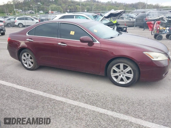 2007 Lexus ES 350 with VIN JTHBJ46G172114071, listed as a IAAI auction lot 41990521 with 225,319 mi miles. Bid and sale history available at carsss.com. Image 1.