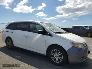 2012 Honda Odyssey EX-L with VIN 5FNRL5H69CB051748, listed as a Copart auction lot 46780975 with 170,289 mi miles and Salvage Title. Bid and sale history available at carsss.com. Image 4.