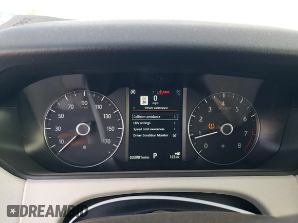 2020 Land Rover Range Rover Velar S with VIN SALYB2EX4LA271178, listed as a Copart auction lot 44379804 with 33,981 mi miles. Bid and sale history available at carsss.com. Image 9.