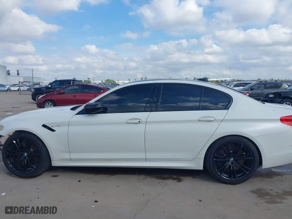 2020 BMW M5 Competition with VIN WBSJF0C08LB448907, listed as a IAAI auction lot 41433298 with 47,956 mi miles. Bid and sale history available at carsss.com. Image 15.
