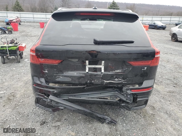 2024 Volvo XC60 Recharge Plug-In Hybrid Ultimate Black Edition with VIN YV4H60DJXR1903877, listed as a Copart auction lot 83698134 with 1,117 mi miles and Salvage Title. Bid and sale history available at carsss.com. Image 6.