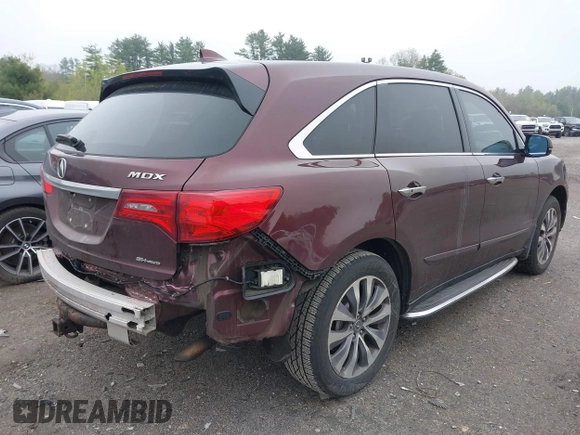 2014 Acura MDX Technology z VIN 5FRYD4H46EB015552, wystawiony jako IAAI lot #42173033 z przebiegiem 151 562 mil mil oraz . Historia ofert i sprzedaży dostępna na DreamBid. Obrazek 4.