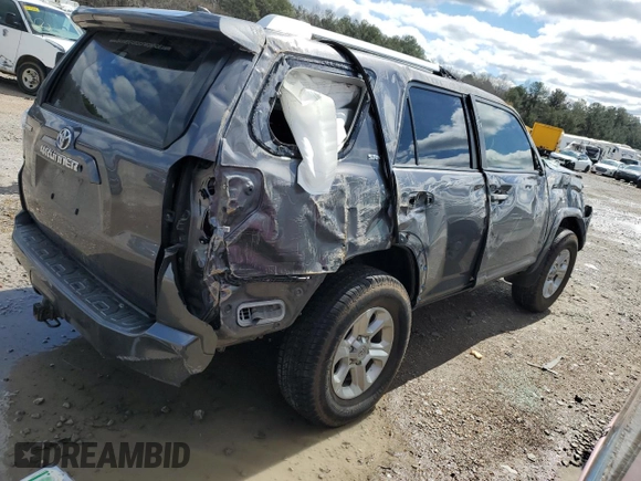 2016 Toyota 4Runner Limited with VIN JTEBU5JR2G5285963, listed as a Copart auction lot 47833475 with 135,119 mi miles and Salvage Title. Bid and sale history available at DreamBid. Image 3.