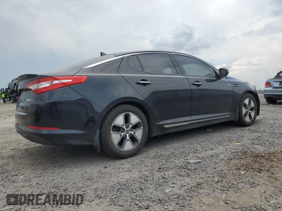 2013 Kia Optima EX with VIN KNAGM4AD2D5054076, listed as a Copart auction lot 59565815 with 111,887 mi miles and Salvage title. Bid and sale history available at DreamBid. Image 3.