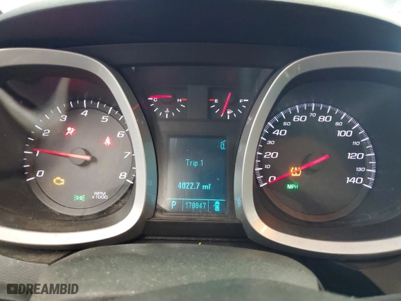 2011 Chevrolet Equinox LT w/2LT with VIN 2CNFLNEC4B6322650, listed as a Copart auction lot 53577645 with 178,847 mi miles and Salvage Title. Bid and sale history available at carsss.com. Image 9.