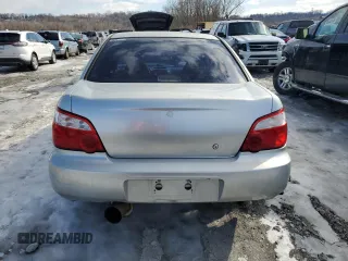 2005 Subaru Impreza Sedan (Natl) WRX with VIN JF1GD29695G500944, listed as a Copart auction lot 89347075 with 201,412 mi miles and Clean Title. Bid and sale history available at carsss.com. Image 6.