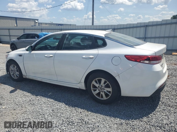 2018 Kia Optima LX with VIN 5XXGT4L38JG184655, listed as a Copart auction lot 55664925 with 114,997 mi miles and Clean Title. Bid and sale history available at carsss.com. Image 2.