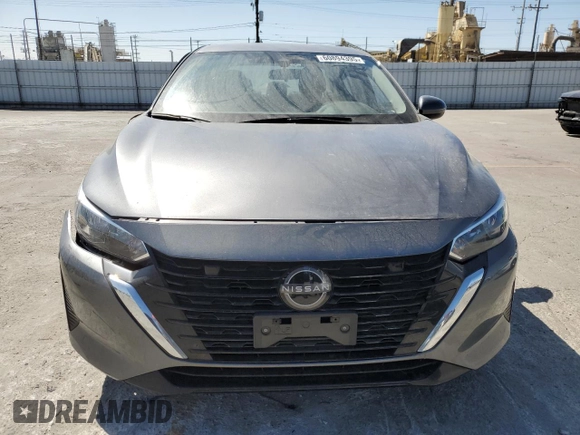 2024 Nissan Sentra S with VIN 3N1AB8BVXRY289545, listed as a Copart auction lot 60894395 with 53,131 mi miles and Salvage title. Bid and sale history available at DreamBid. Image 5.