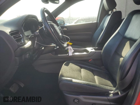 2021 Dodge Durango GT Plus с VIN 1C4RDHDG8MC639717, выставлен на аукционе Copart как лот 55436715 с пробегом 73 516 миль миль и Списание • Salvage title. История ставок и продаж доступна на DreamBid. Изображение 7.