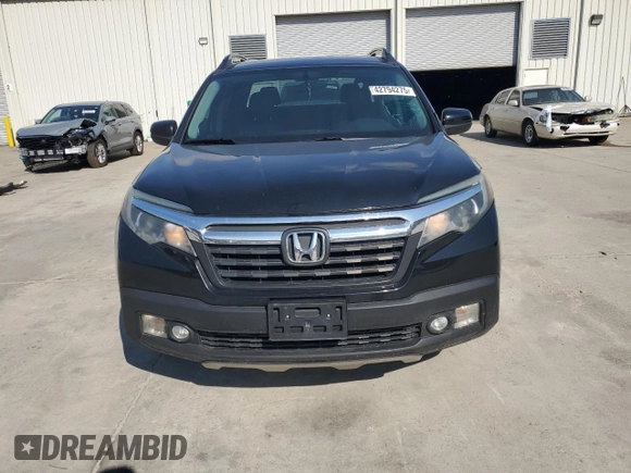 2017 Honda Ridgeline RTL with VIN 5FPYK2F57HB005101, listed as a Copart auction lot 42794275 with 189,187 mi miles and Salvage title. Bid and sale history available at DreamBid. Image 5.