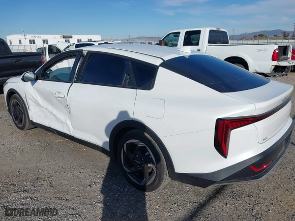 2025 Kia K4 EX with VIN 3KPFU4DEXSE046988, listed as a IAAI auction lot 41359717 with 1,681 mi miles. Bid and sale history available at carsss.com. Image 3.