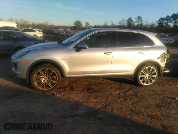 2016 Porsche Cayenne S E-Hybrid with VIN WP1AE2A29GLA17341, listed as a IAAI auction lot 41351262 with 54,483 mi miles and . Bid and sale history available at DreamBid. Image 14.