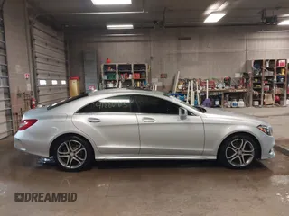 2016 Mercedes-Benz CLS with VIN WDDLJ6HB5GA160338, listed as a IAAI auction lot 41886163 with 105,209 mi miles. Bid and sale history available at carsss.com. Image 12.
