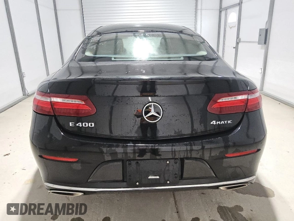 2018 Mercedes-Benz E 400 with VIN WDD1J6GB3JF015611, listed as a Copart auction lot 57523915 with 85,889 mi miles and Clean title. Bid and sale history available at DreamBid. Image 6.