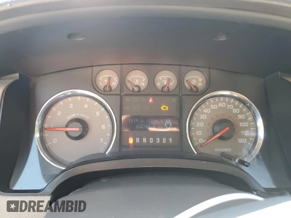 2010 Ford F-150 XL with VIN 1FTEW1E8XAFB89795, listed as a Copart auction lot 62423115 with 402,162 mi miles and Salvage title. Bid and sale history available at DreamBid. Image 9.
