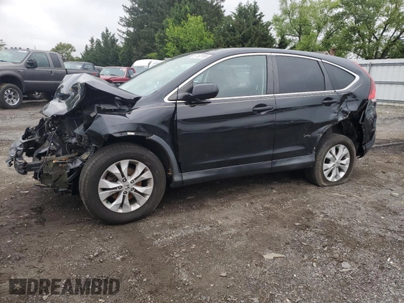2014 Honda CR-V EX z VIN 2HKRM4H59EH702086, wystawiony jako Copart lot #57152195 z przebiegiem 92 066 mil mil oraz Szkoda całkowita • Salvage title. Historia ofert i sprzedaży dostępna na DreamBid. Obrazek 1.