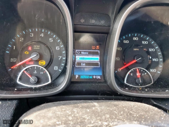 2014 Chevrolet Malibu LTZ with VIN 1G11H5SL7EF207659, listed as a Copart auction lot 53707815 with 207,532 mi miles and Clean Title. Bid and sale history available at carsss.com. Image 9.
