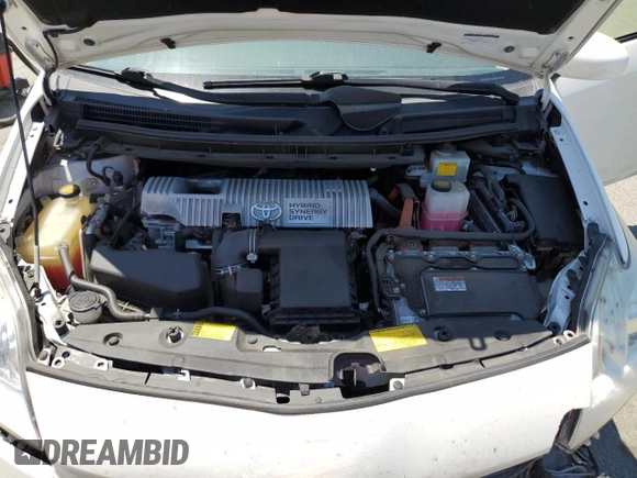 2013 Toyota Prius One with VIN JTDKN3DUXD1687268, listed as a Copart auction lot 60276205 with 106,051 mi miles and Salvage title. Bid and sale history available at DreamBid. Image 11.