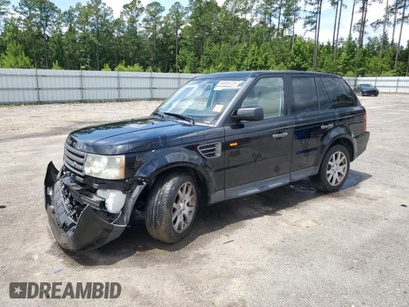 2007 Land Rover Range Rover Sport HSE with VIN SALSK254X7A998553, listed as a Copart auction lot 60889735 with Not provided miles and Salvage title. Bid and sale history available at DreamBid. Image 1.