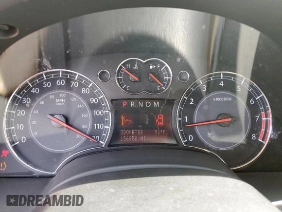 2007 Suzuki XL7 with VIN 2S3DB117576112650, listed as a Copart auction lot 63009485 with 156,950 mi miles and Clean title. Bid and sale history available at DreamBid. Image 9.