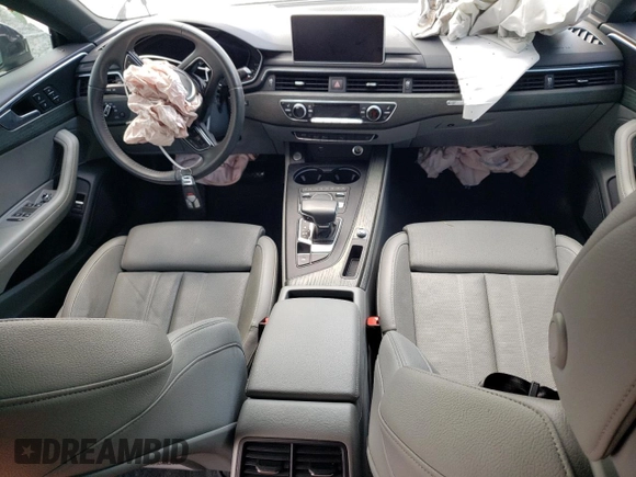 2019 Audi A5 Sportback Premium Plus with VIN WAUENCF50KA072998, listed as a Copart auction lot 66960033 with 0 mi miles. Bid and sale history available at carsss.com. Image 8.