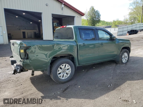 2022 Nissan Frontier Pro-4X with VIN 1N6ED1EK4NN687307, listed as a Copart auction lot 56489915 with 24,007 mi miles and Salvage title. Bid and sale history available at DreamBid. Image 3.