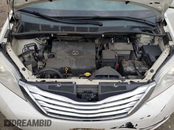 2011 Toyota Sienna XLE with VIN 5TDDK3DC6BS004295, listed as a Copart auction lot 65534555 with 195,143 mi miles and Clean title. Bid and sale history available at DreamBid. Image 12.