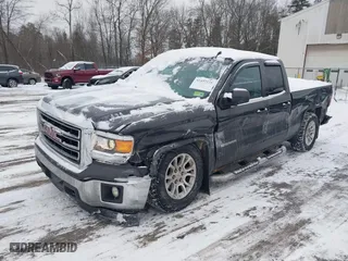 2015 GMC Sierra 1500 SLE with VIN 1GTV2UEC5FZ163547, listed as a IAAI auction lot 41457275 with 149,290 mi miles. Bid and sale history available at carsss.com. Image 6.
