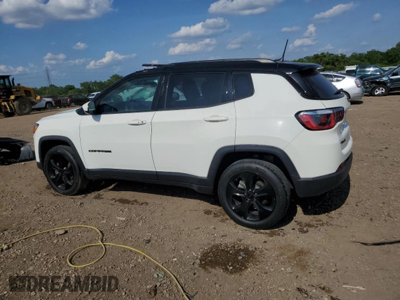 2019 Jeep Compass Latitude z VIN 3C4NJDBB2KT696732, wystawiony jako Copart lot #60519335 z przebiegiem 85 436 mil mil oraz Szkoda całkowita • Salvage title. Historia ofert i sprzedaży dostępna na DreamBid. Obrazek 2.