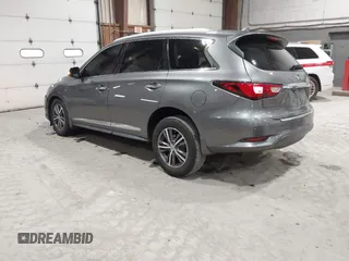 2017 Infiniti QX60 with VIN 5N1DL0MM1HC528514, listed as a IAAI auction lot 41986931 with 90,033 mi miles and . Bid and sale history available at DreamBid. Image 3.