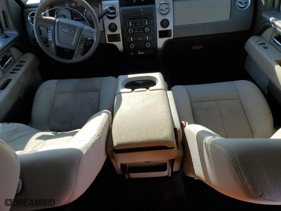 2010 Ford F-150 XL with VIN 1FTFW1EV3AFC34702, listed as a Copart auction lot 45948365 with 218,170 mi miles and Salvage Title. Bid and sale history available at carsss.com. Image 8.