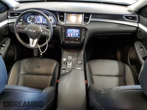 2019 Infiniti QX50 Luxe z VIN 3PCAJ5M3XKF128379, wystawiony jako Copart lot #55037095 z przebiegiem 83 906 mil mil oraz Szkoda całkowita • Salvage title. Historia ofert i sprzedaży dostępna na DreamBid. Obrazek 8.