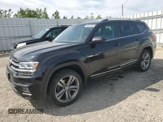 2018 Volkswagen Atlas SEL z VIN 1V2RR2CA4JC559627, wystawiony jako Copart lot #59842465 z przebiegiem 169 513 mil mil oraz Szkoda całkowita • Salvage title. Historia ofert i sprzedaży dostępna na DreamBid. Obrazek 1.
