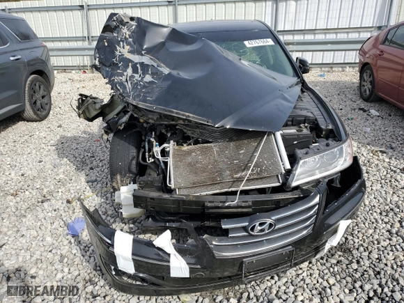 2011 Hyundai Azera Limited with VIN KMHFC4DF1BA544541, listed as a Copart auction lot 42767664 with 47,340 mi miles and Salvage Title. Bid and sale history available at carsss.com. Image 5.