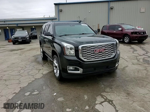 2018 GMC Yukon Denali with VIN 1GKS2CKJ9JR121234, listed as a Copart auction lot 44348605 with 116,731 mi miles and Salvage Title. Bid and sale history available at carsss.com. Image 14.