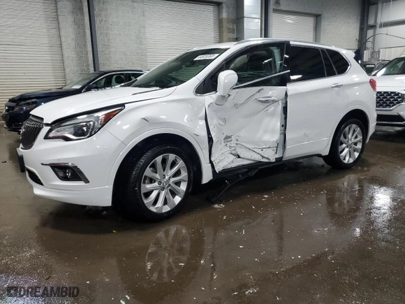 2017 Buick Envision Premium I with VIN LRBFXESX6HD100751, listed as a Copart auction lot 44928365 with 102,523 mi miles and Salvage Title. Bid and sale history available at carsss.com. Image 1.