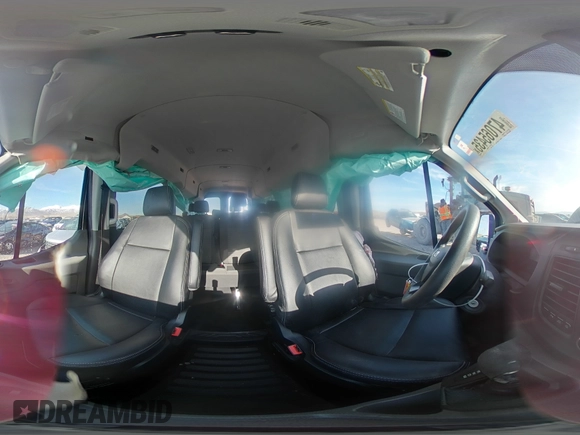 2021 Ford Transit Passenger XL with VIN 1FBAX2C87MKA31418, listed as a Copart auction lot 47065435 with 110,681 mi miles and Salvage Title. Bid and sale history available at DreamBid. Image 14.