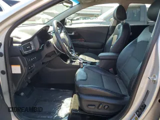 2017 Kia Niro Touring Launch Edition with VIN KNDCC3LC2H5095350, listed as a Copart auction lot 56462244 with 45,120 mi miles and Salvage Title. Bid and sale history available at carsss.com. Image 7.