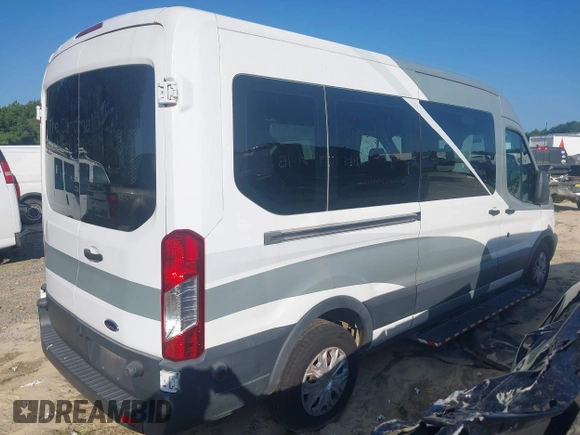 2017 Ford Transit Passenger XL with VIN 1FBZX2CM7HKB08794, listed as a IAAI auction lot 42312072 with 42,676 mi miles and . Bid and sale history available at DreamBid. Image 4.