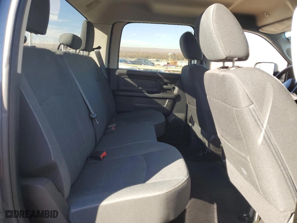 2021 Ram 1500 Classic Tradesman with VIN 1C6RR7KT4MS559582, listed as a Copart auction lot 81514104 with 60,560 mi miles and Salvage Title. Bid and sale history available at carsss.com. Image 10.