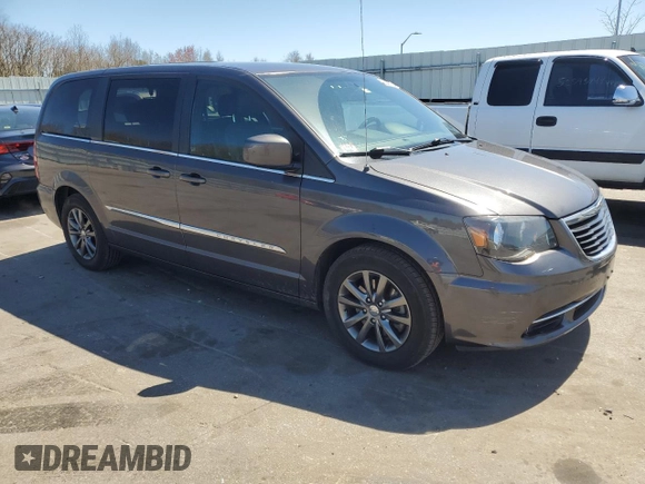 2016 Chrysler Town & Country S with VIN 2C4RC1HGXGR133547, listed as a Copart auction lot 52539484 with 128,309 mi miles and Non Repairable. Bid and sale history available at carsss.com. Image 4.