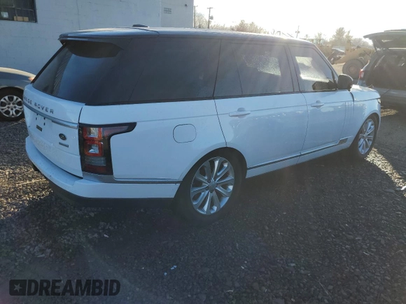 2015 Land Rover Range Rover with VIN SALGS3VF3FA217786, listed as a Copart auction lot 79702883 with 84,373 mi miles and . Bid and sale history available at DreamBid. Image 3.