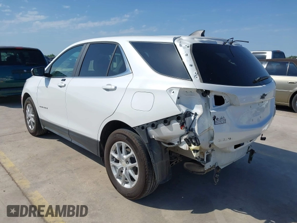 2024 Chevrolet Equinox LT with VIN 3GNAXKEG5RS120231, listed as a IAAI auction lot 42182658 with 27,987 mi miles and . Bid and sale history available at DreamBid. Image 3.