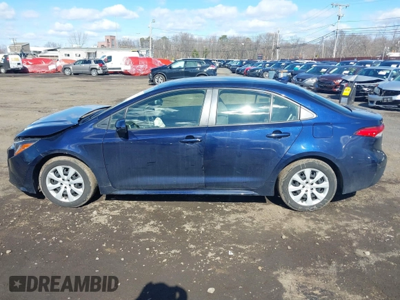 2021 Toyota Corolla LE with VIN JTDEPMAE7MJ150092, listed as a IAAI auction lot 41744119 with 82,203 mi miles and . Bid and sale history available at DreamBid. Image 15.