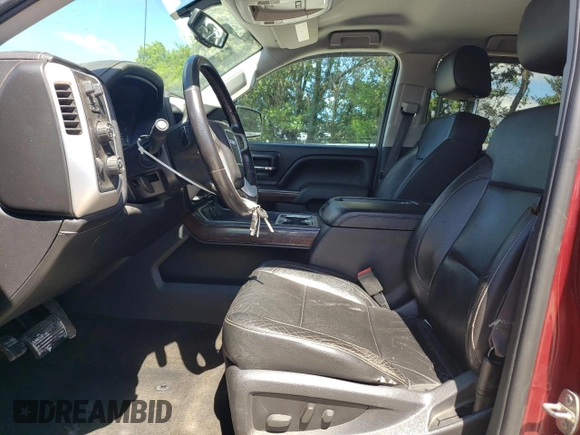 2014 GMC Sierra 1500 SLT with VIN 3GTU2VEC9EG447845, listed as a Copart auction lot 60319124 with 187,158 mi miles and Salvage Title. Bid and sale history available at DreamBid. Image 7.
