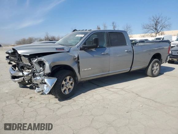 2022 Ram 3500 SLT with VIN 3C63R3HL8NG175707, listed as a Copart auction lot 47551275 with 73,880 mi miles and Salvage Title. Bid and sale history available at carsss.com. Image 1.