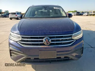 2022 Volkswagen Tiguan SE with VIN 3VV3B7AX2NM024334, listed as a Copart auction lot 52183095 with 26,849 mi miles and Salvage Title. Bid and sale history available at DreamBid. Image 5.
