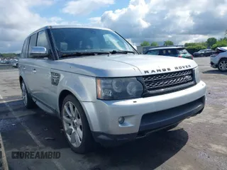 2013 Land Rover Range Rover Sport HSE LUX with VIN SALSK2D40DA783079, listed as a IAAI auction lot 42011976 with 95,580 mi miles. Bid and sale history available at carsss.com. Image 1.